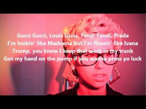 loui gucci fendi prada lyrics|Gucci kreayshawn.